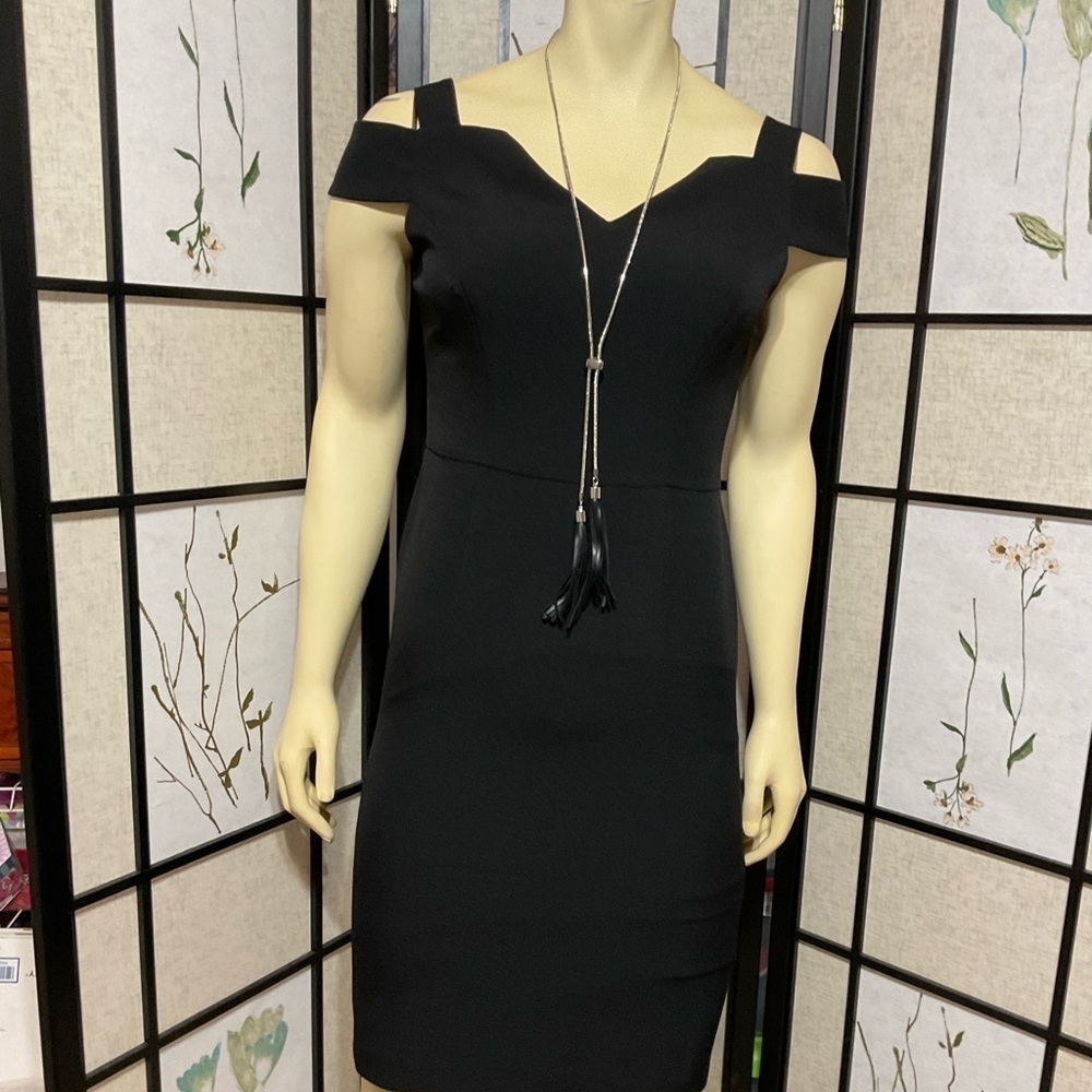 Whbm Cold Shoulder Dress